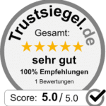 Trust Siegel Nutzer bewerten uns mit der Bestnote