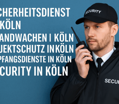 Sicherheitsdienst in Köln – Professioneller Schutz durch SecuConCept
