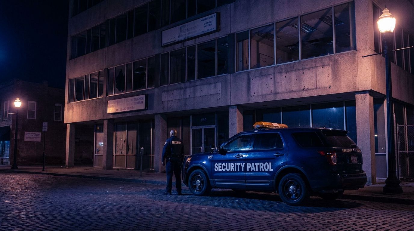 Mobiler Revierdienst bei Nacht