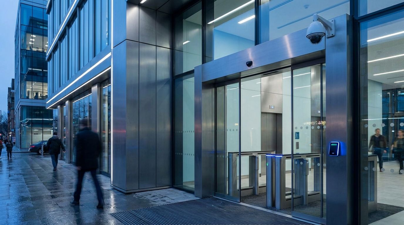 Moderne Zutrittskontrolle im Unternehmensumfeld