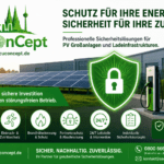 SecuConCept Security, Schutz für Energie und Zukunft – Sicherheitslösungen für PV-Anlagen