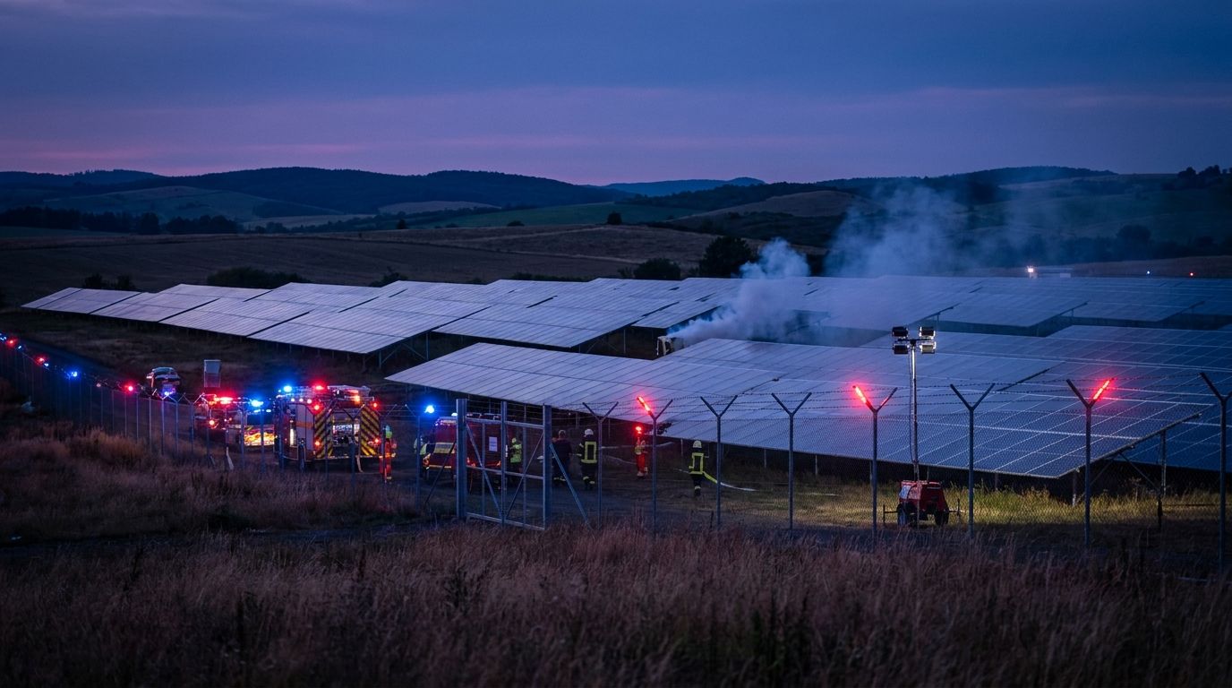 Sicherheitskonzept für Solarpark