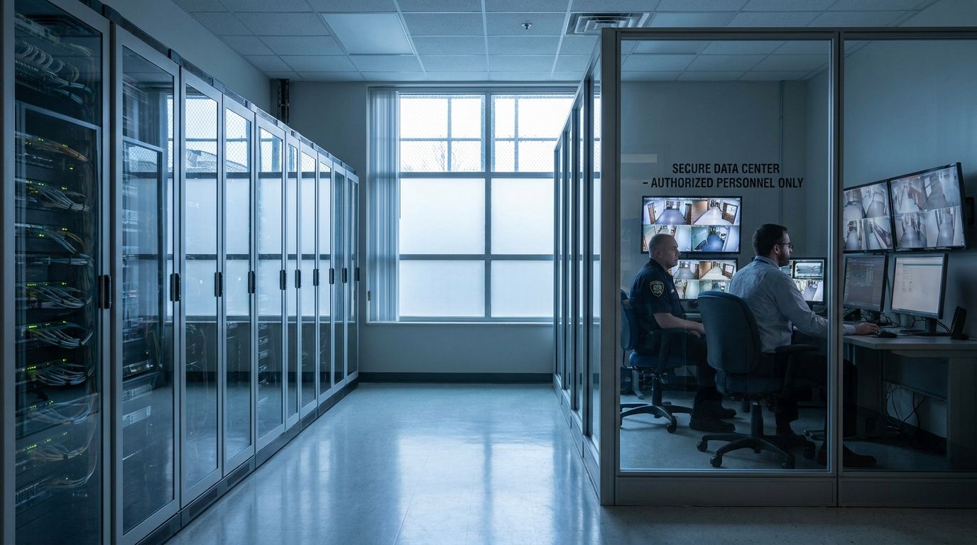 Serverraum in Bildungseinrichtung
