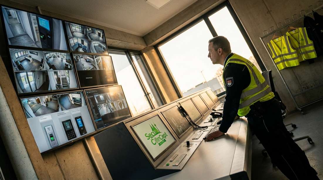 Cyber-physische Sicherheitskontrolle in einer Industrieanlage