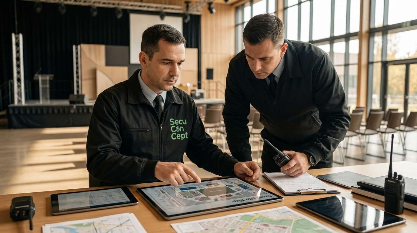 Planung eines Sicherheitskonzepts für eine Veranstaltung