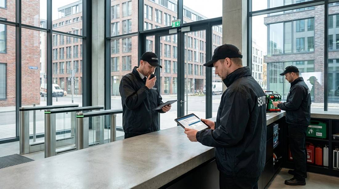 Moderner Sicherheitsdienst in Aachen